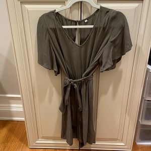 Green Tie Romper 💚